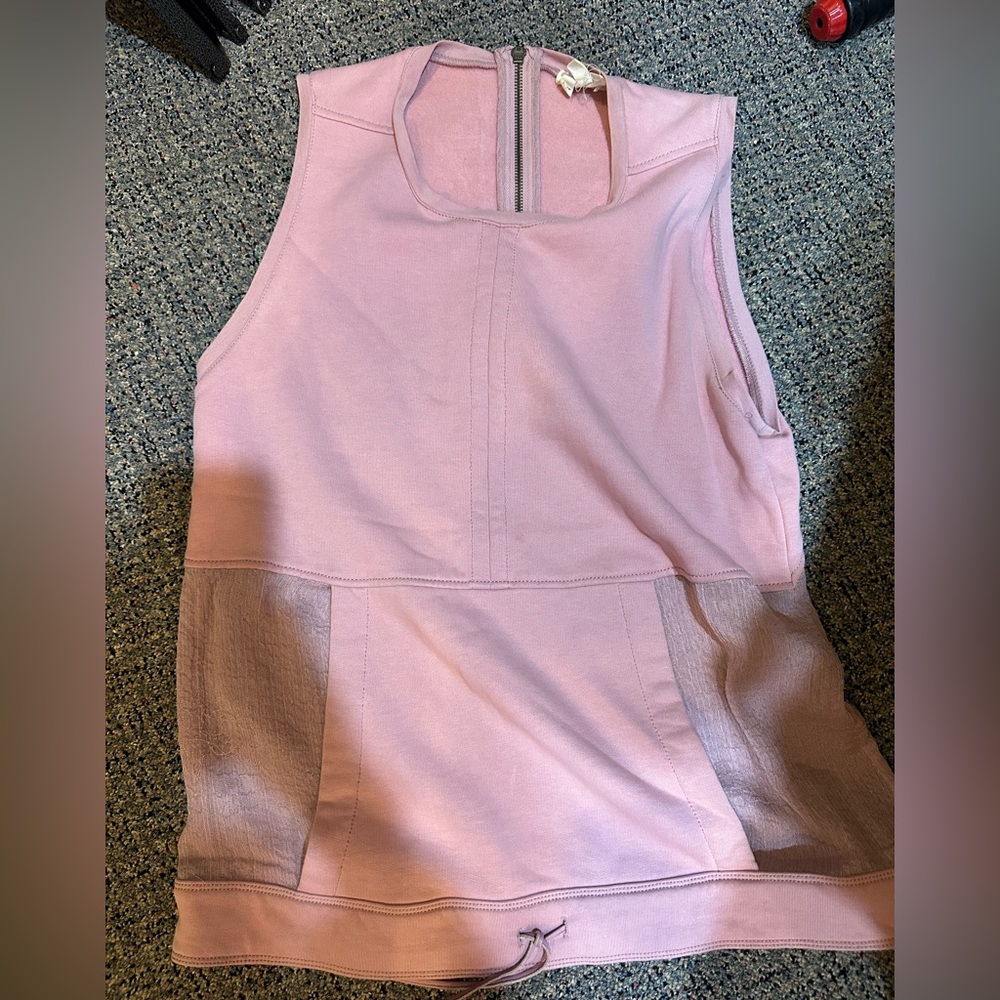 Helmut Lang Light Pink Knit Top